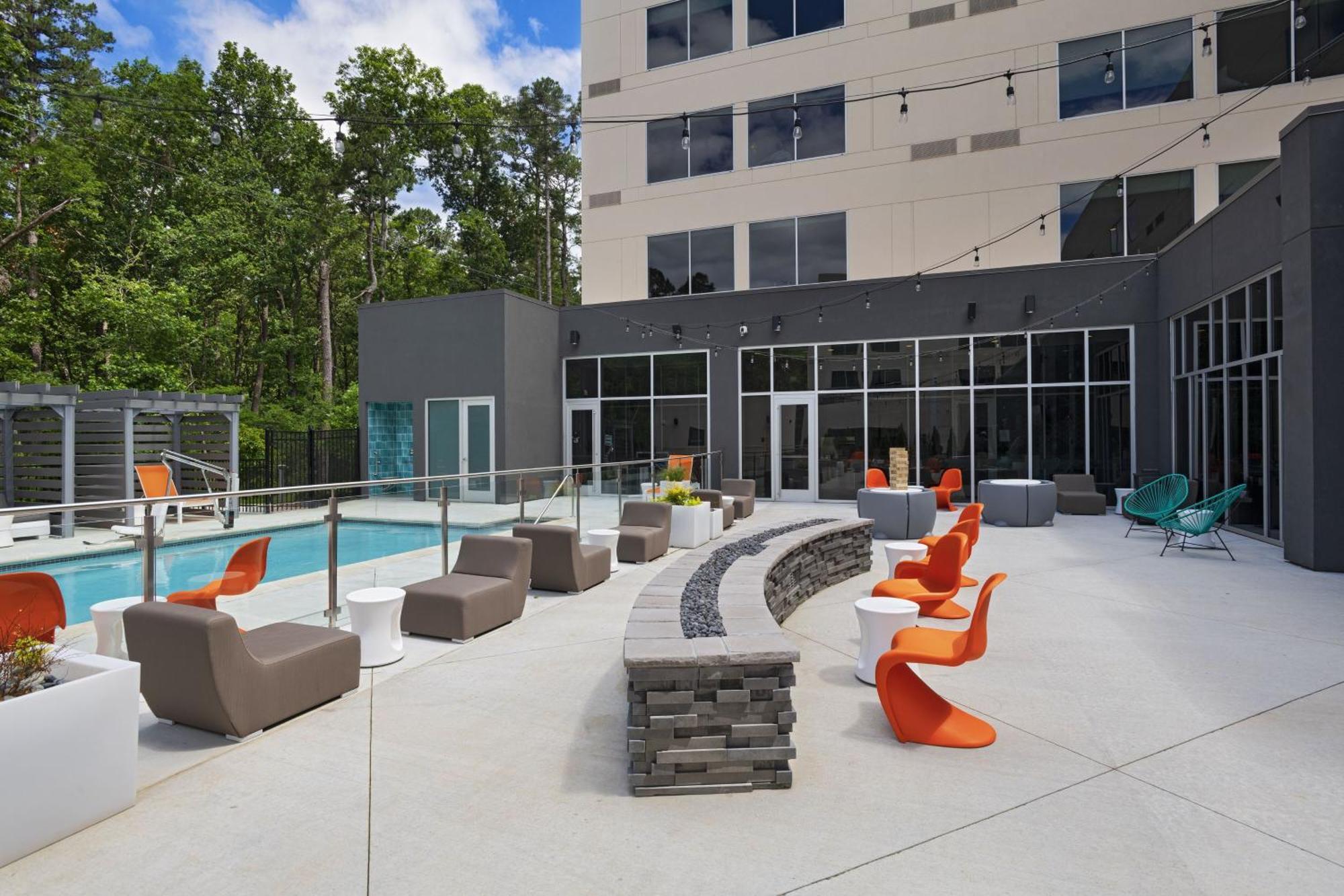 Aloft Little Rock West Hotel Exterior foto