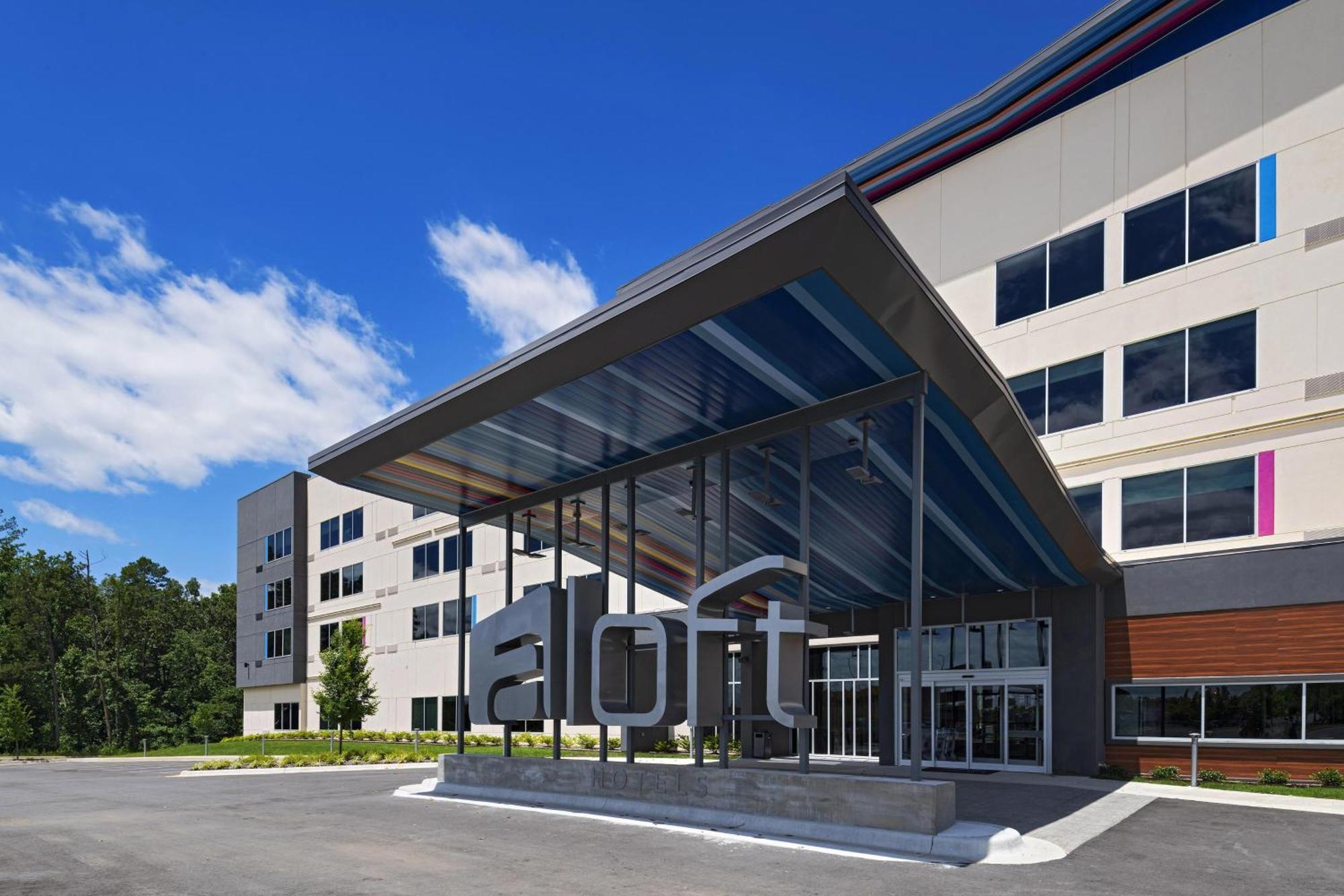 Aloft Little Rock West Hotel Exterior foto